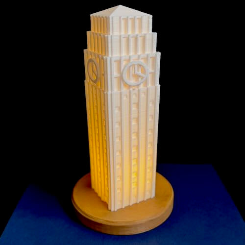 Bring a piece of Ann Arbor home with beautifully crafted Burton Tower replicas – thoughtful gifts for grads, alumni, and Michigan enthusiasts.