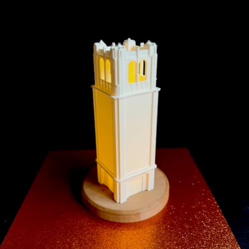 Celebrate Gator pride with University of Florida gifts featuring detailed replicas of Century Tower – perfect for students, alumni, and UF fans.