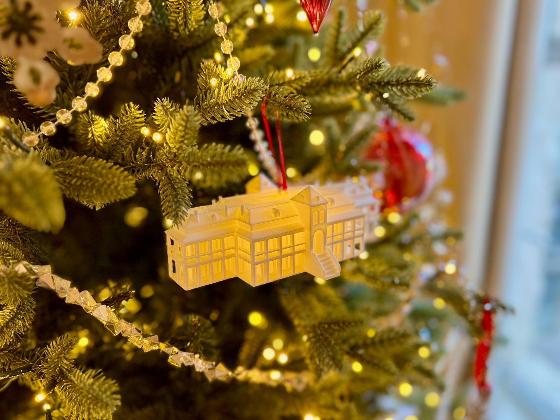 Arizona Wildcats ornament featuring Old Main.
