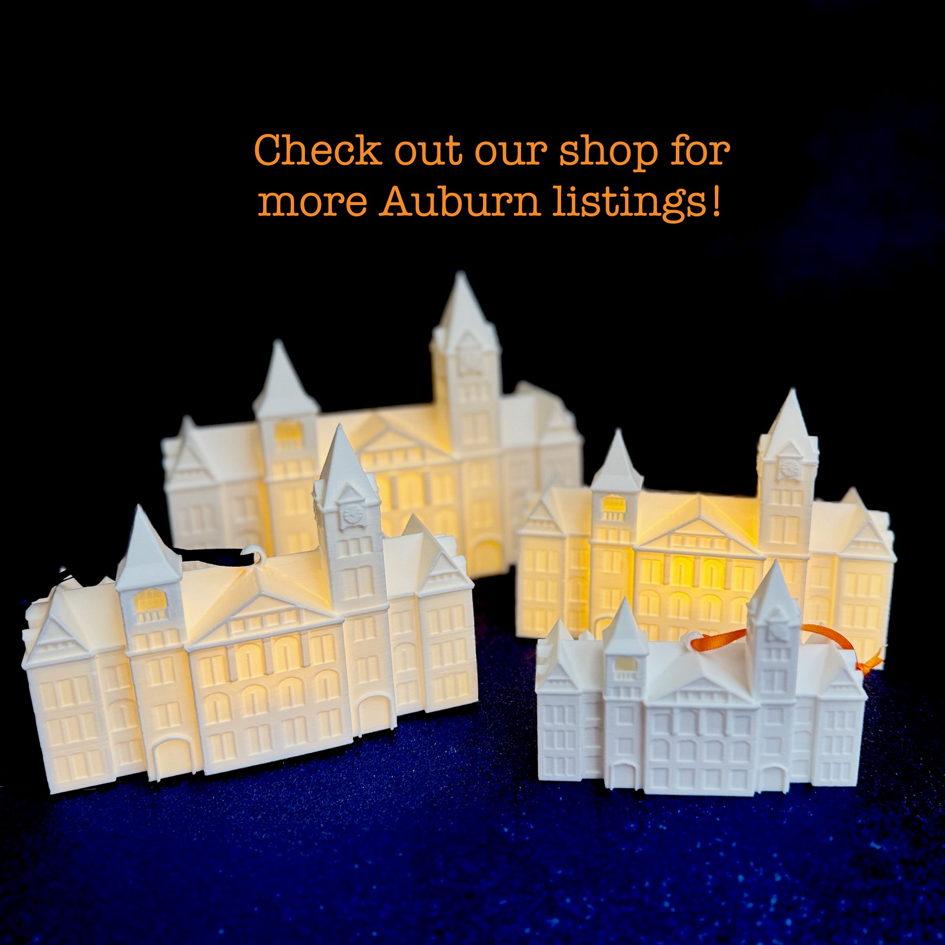 Ornaments and alumni gifts, perfect for Auburn fans and graduates