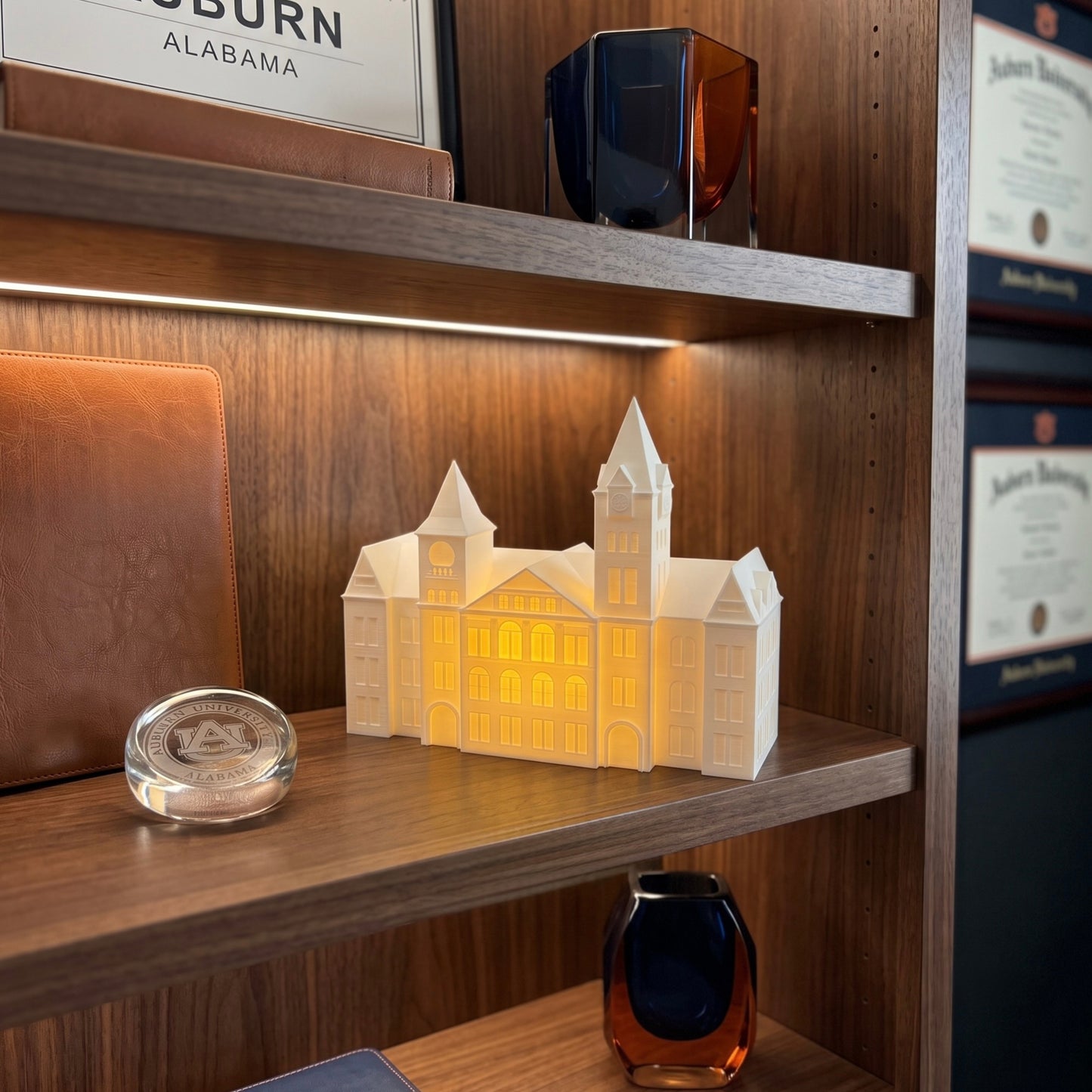 Auburn University Lighted Samford Hall Figurine – Alumni & Graduation Gift