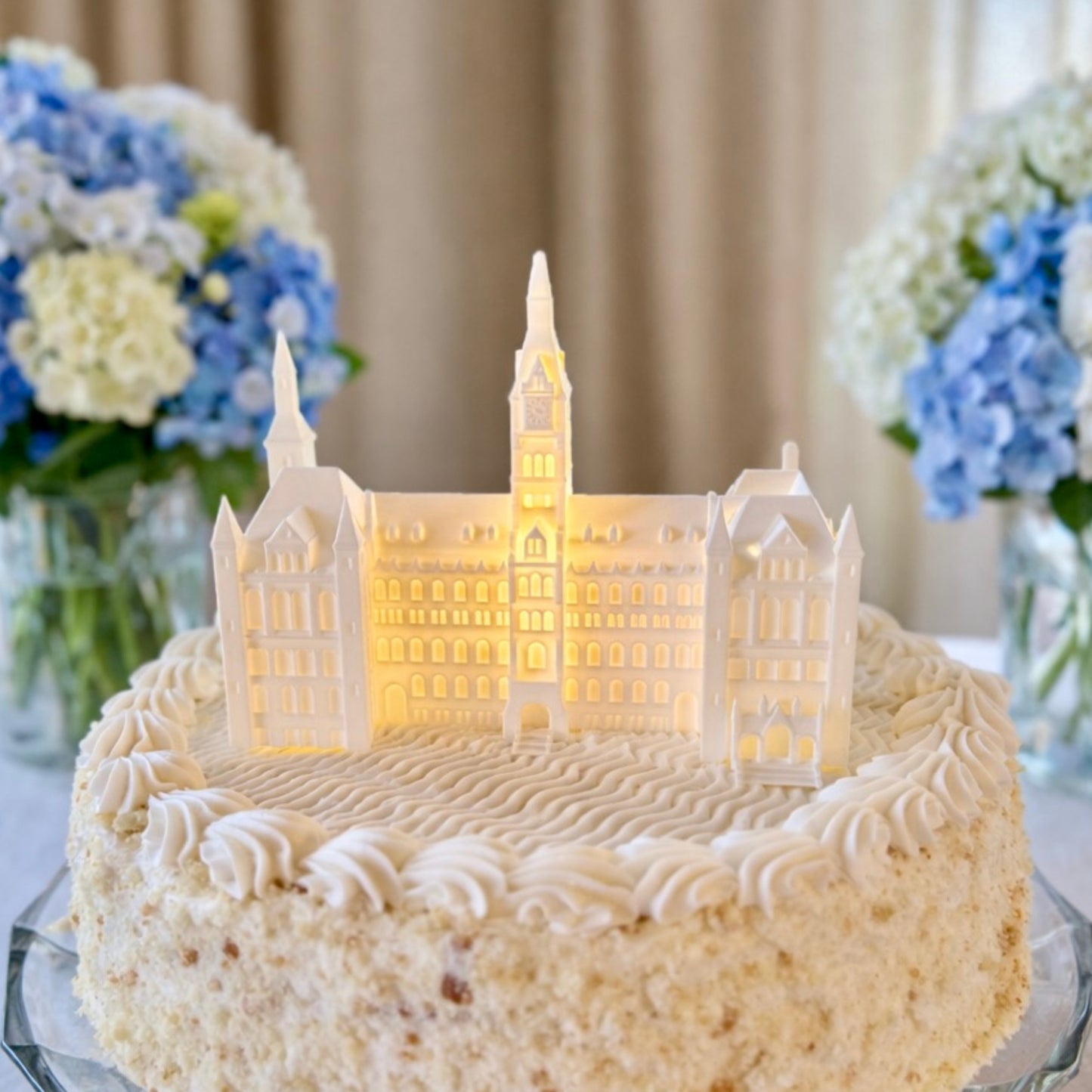 Lighted Georgetown Healy Hall Figurine – Georgetown University Gift, Graduation Keepsake, College Decor, Alumni Gift