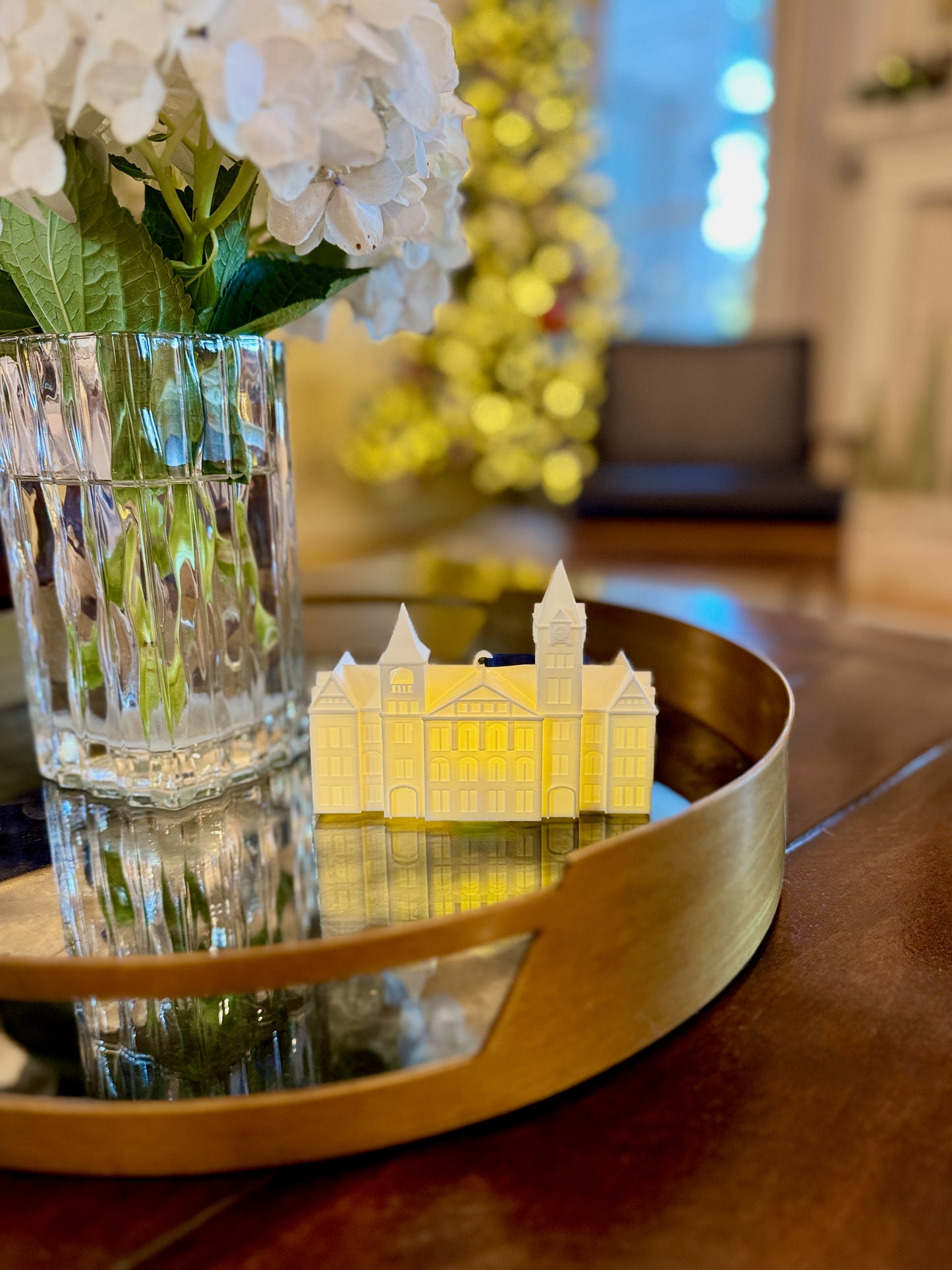 Auburn University Samford Hall LED Ornament – Lighted Christmas Decoration & Alumni Gift