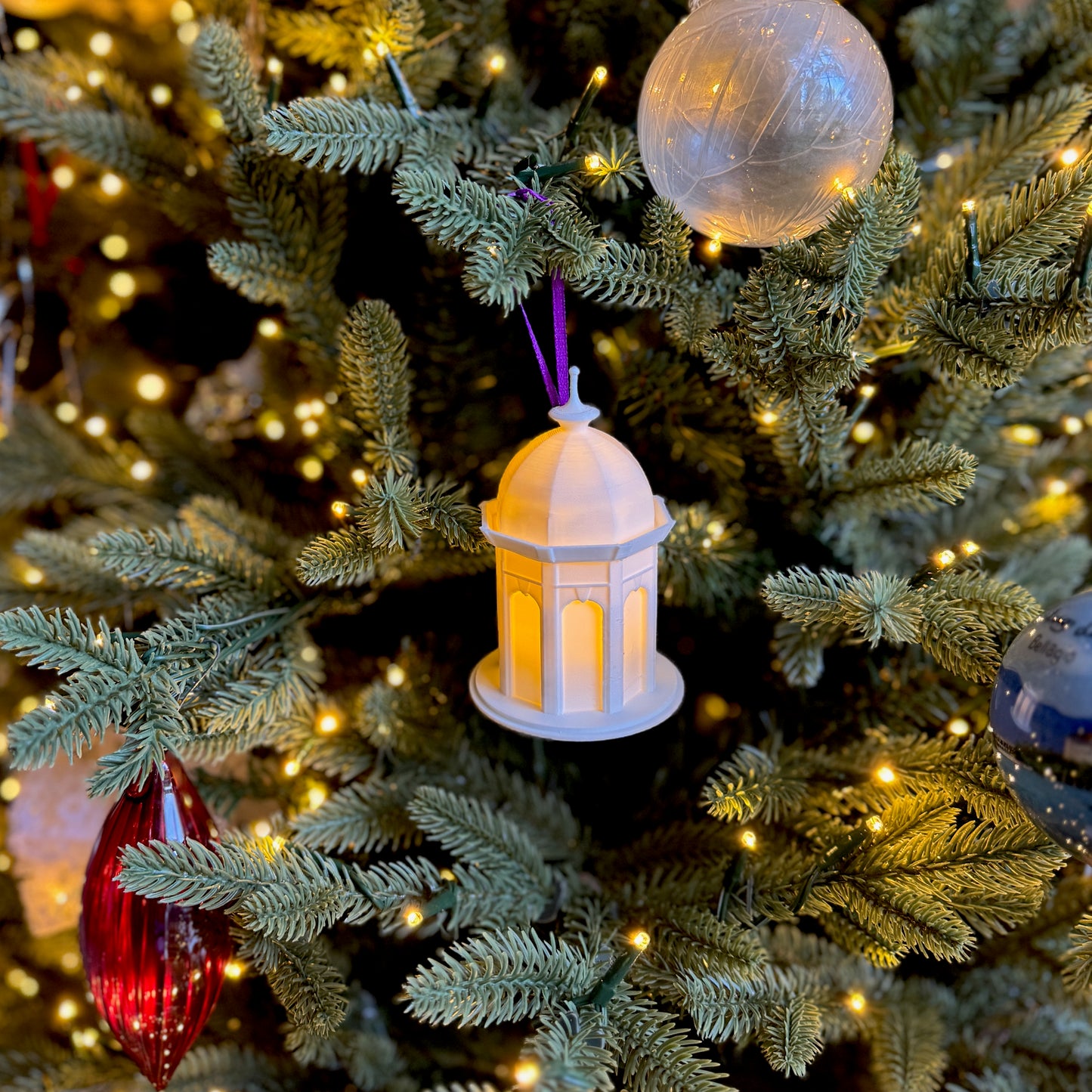 ECU Cupola Ornament – LED Lighted East Carolina University Keepsake, Graduation Gift, Alumni Gift, Dorm & Home Decor