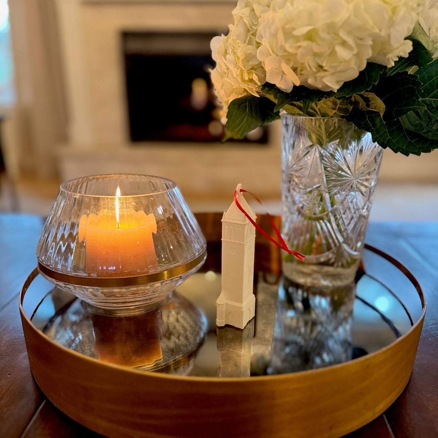 Iowa State University Campanile Christmas Ornament – ISU Cyclones Gift, Alumni Keepsake, Holiday Decor