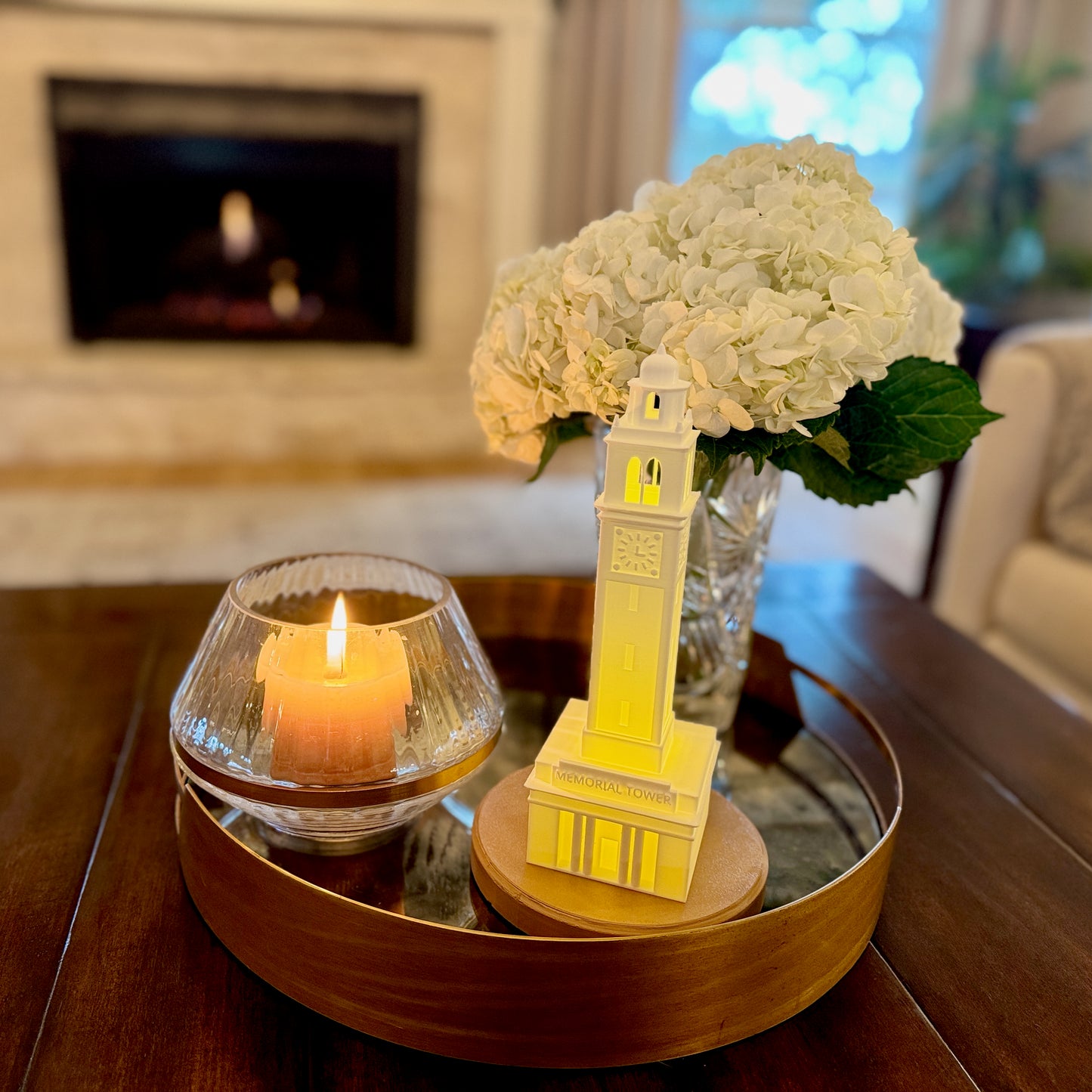 The LSU home decoration, used as a graduation gift.