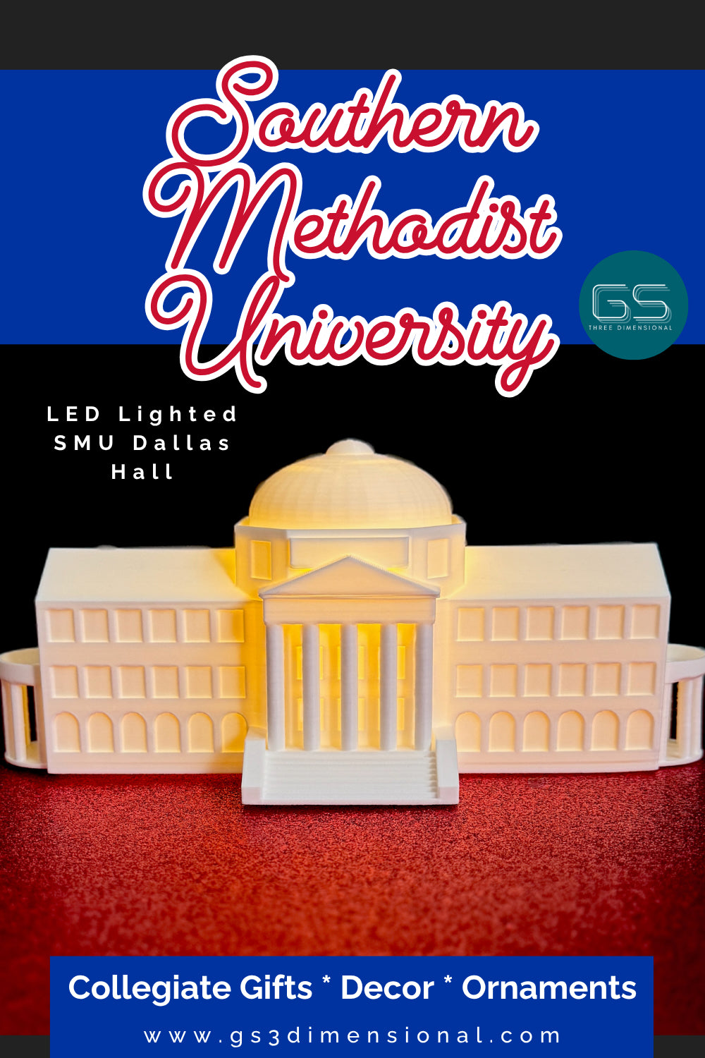 The SMU Dallas Hall light, used as a graduation gift.