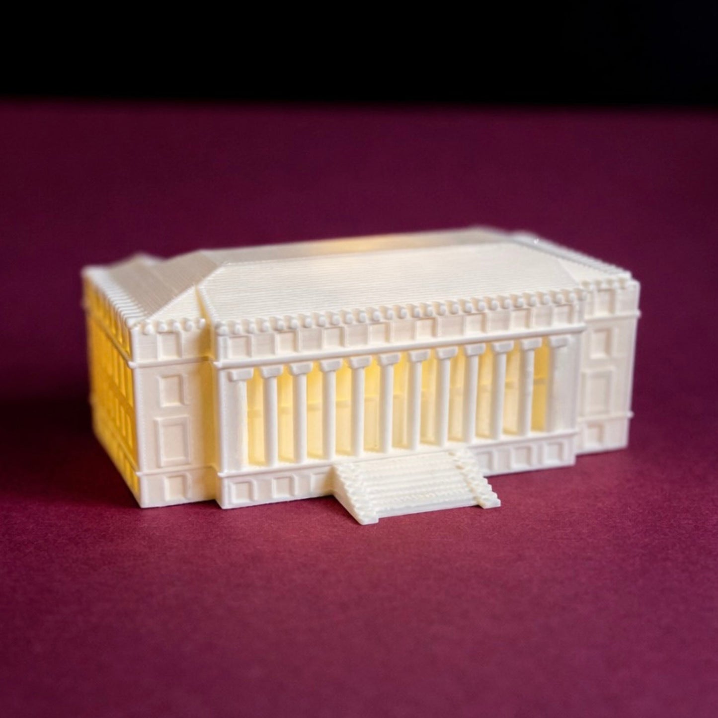 Texas A&M graduation gift, LED Aggie admin building keepsake decoration