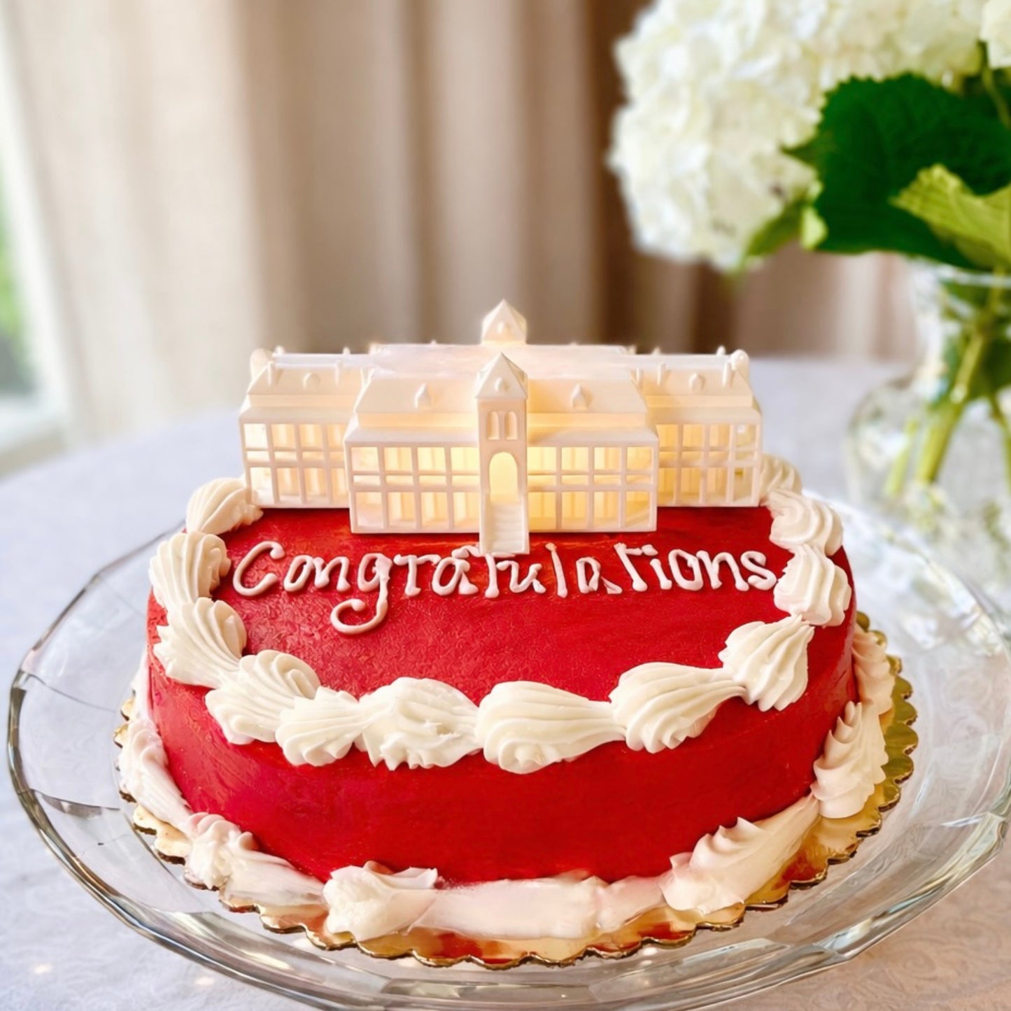 The Arizona cake topper, shown on a University of Arizona graduation cake.
