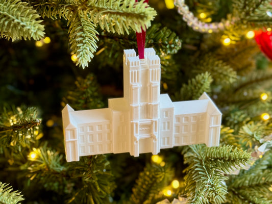 Virginia Tech Burruss Hall ornament